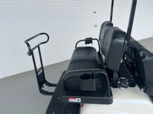 White Evolution Plus Lithium Electric Golf Cart 02